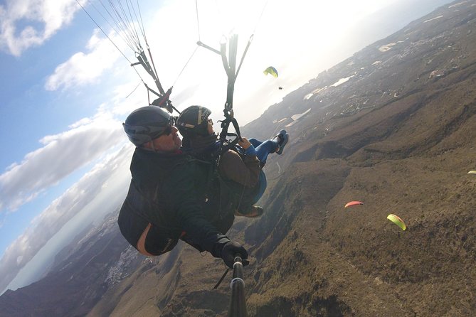 Tandem Paragliding Flight over Tenerife - Weather can change the whole day
