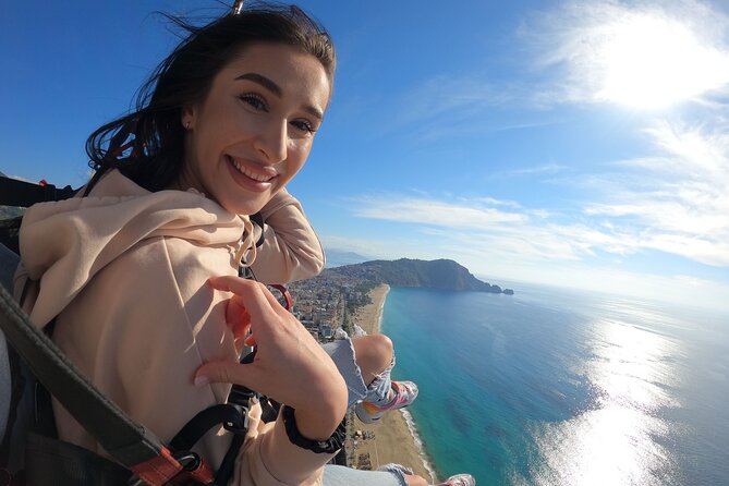 Tandem Paragliding from Antalya (Best Price) - Reaching the 700-meter launch point