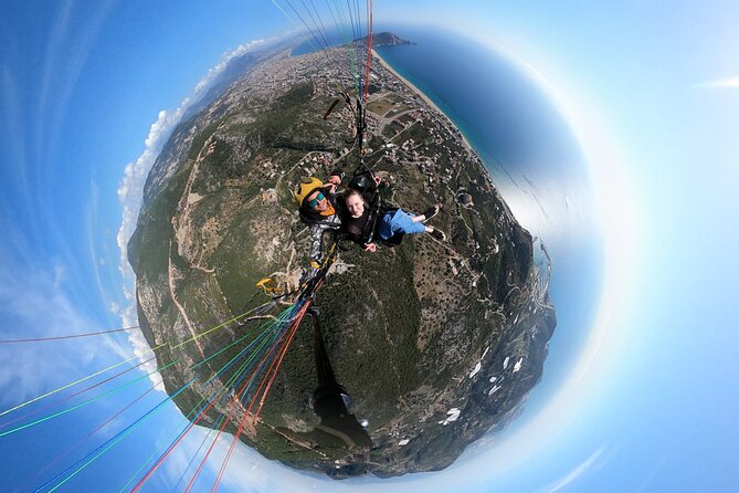 Tandem Paragliding in Alanya, Antalya Turkey with a Licensed Guide - The mountain road before takeoff