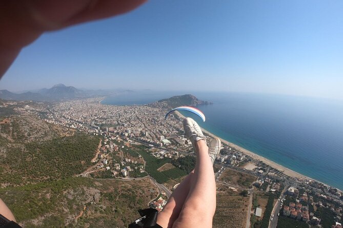 Tandem Paragliding in Alanya (From 700m) - Taking off from 700 meters above Alanya
