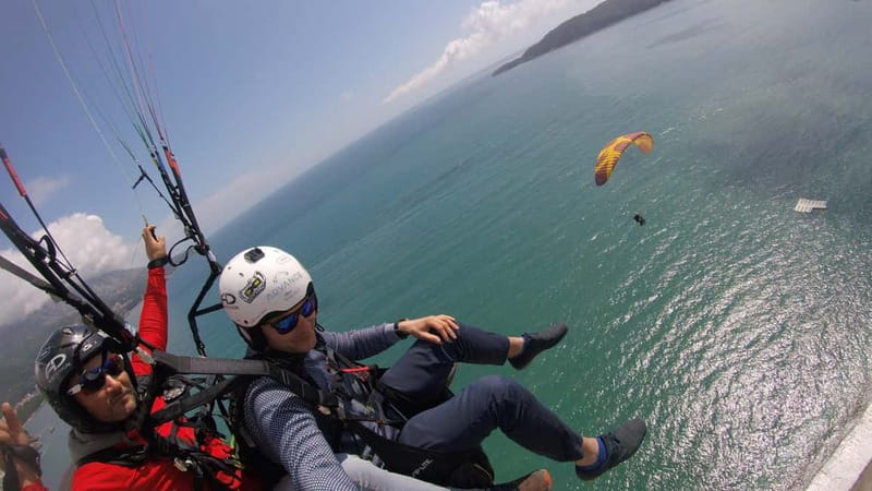 Tandem Paragliding in Budva with Expert Pilots/All-inclusive - What takeoff feels like for a first-time flyer