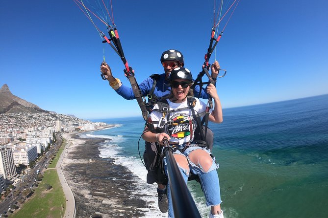 Tandem Paragliding in Cape Town - Your pilot handles the work, but you are not just a passenger