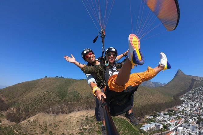 Tandem Paragliding in Cape Town - Photos and videos: decide before takeoff