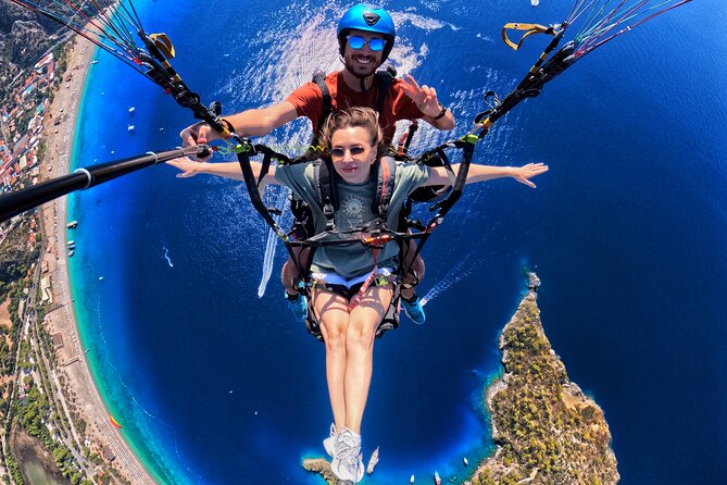 Tandem Paragliding in Fethiye and Oludeniz - About 30 minutes above Ölüdeniz