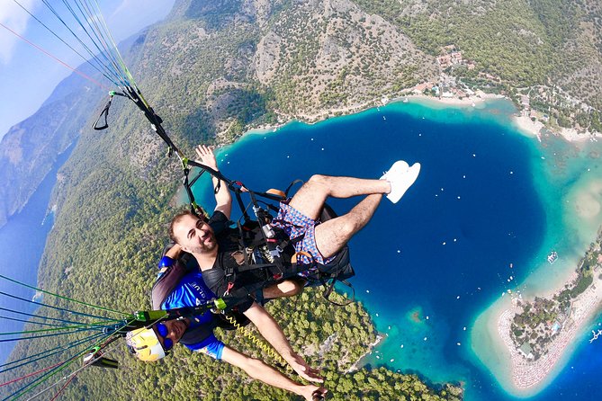 Tandem Paragliding Over The Blue Lagoon in Fethiye - Transport, group size, and the two-hour schedule