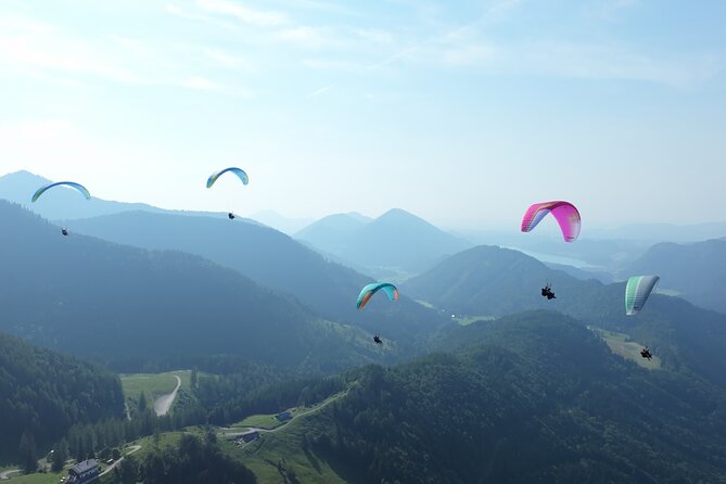 Tandem Paragliding St. Gilgen - Wolfgangsee - Choosing between a scenic flight and extra maneuvers