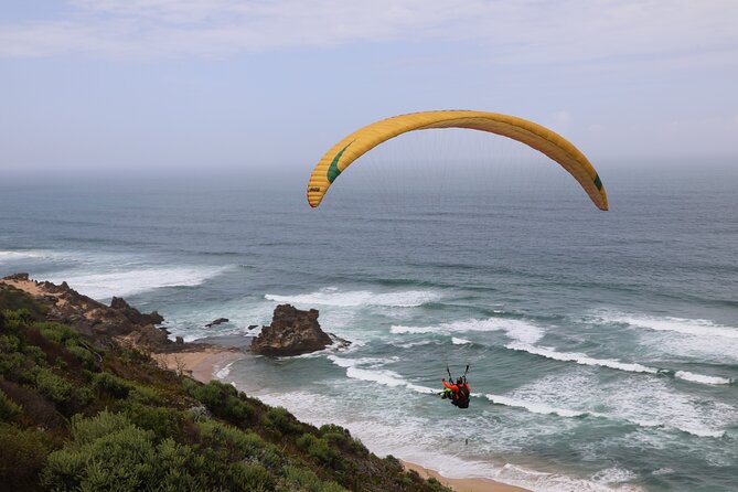 Tandem Paragliding Wilderness South Africa - The camera turns a short flight into a keepsake