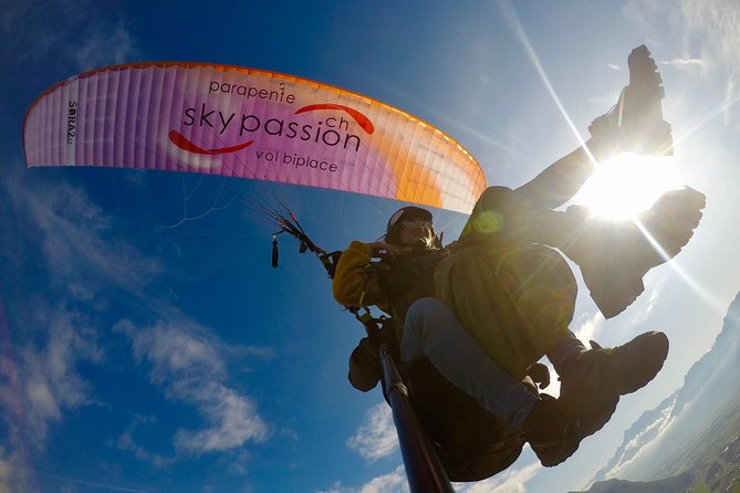 Tandy paragliding - The Shuttle Ride to Sonchaux