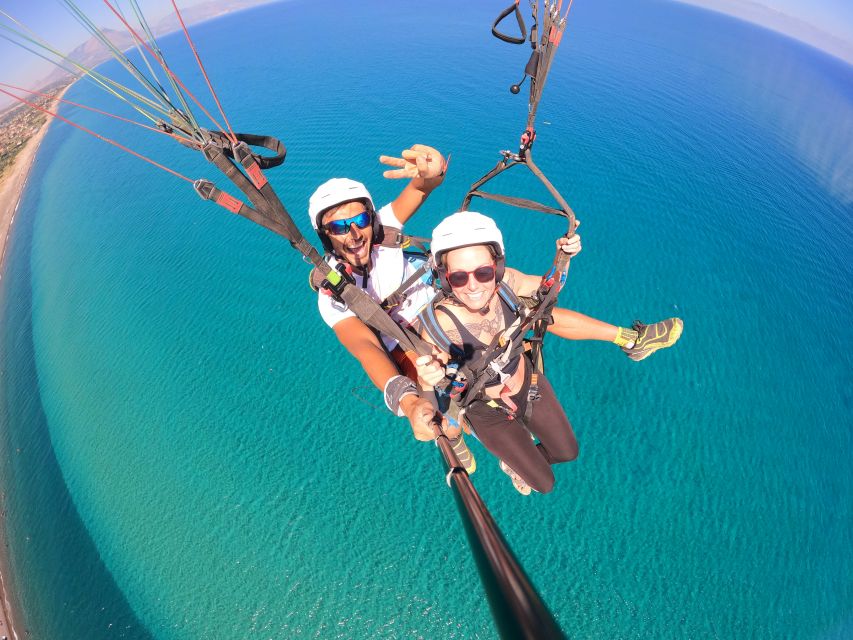 Taormina: Paragliding Tour with Instructor and GoPro Video - The View Above Taormina’s Rocky Coast