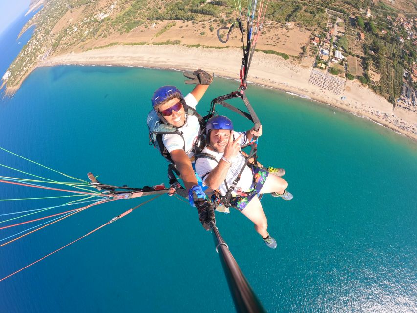 Taormina: Paragliding Tour with Instructor and GoPro Video - GoPro10 Photos and Video During the Flight