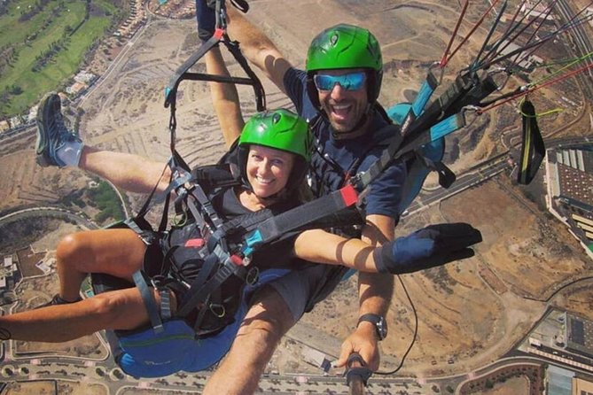 Tenerife Basic Paragliding Flight Experience with Pickup - From Costa Adeje pickup to the launch point