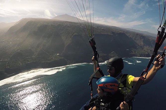 Tenerife Basic Paragliding Flight Experience with Pickup - Landing and the ride back