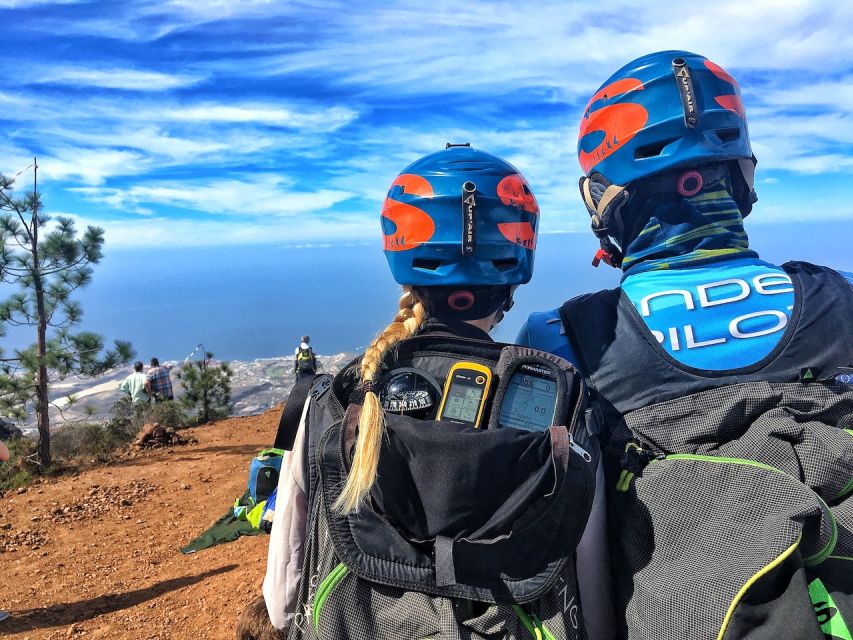Tenerife: Tandem Paragliding Flight with Pickup - From your hotel to the Tenerife launch site