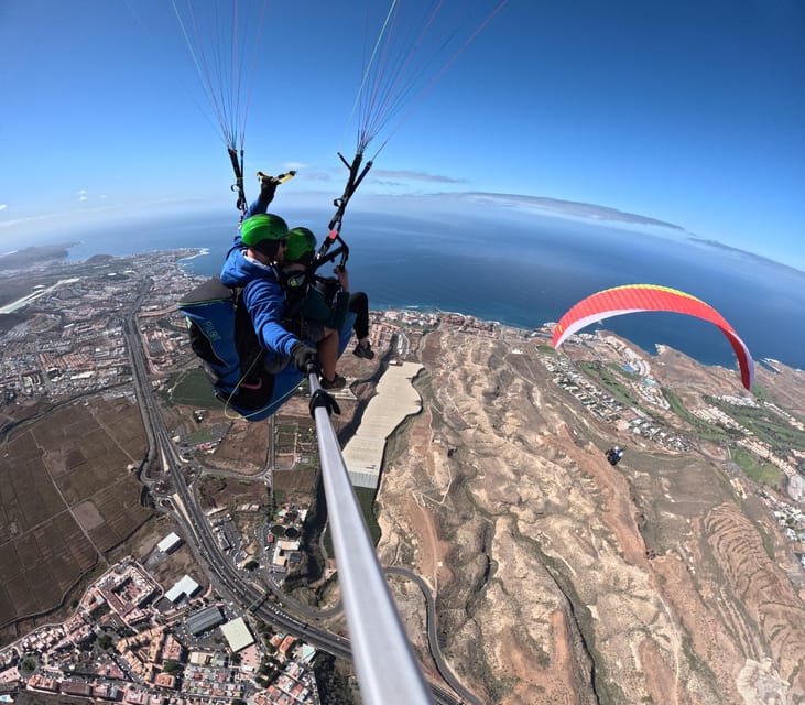 Tenerife: Tandem Paragliding in Adeje with hotel transfer - The flight above Adeje