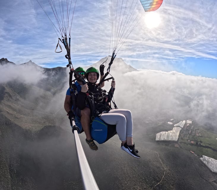 Tenerife: Tandem Paragliding in Adeje with hotel transfer - The coastal landing near La Caleta