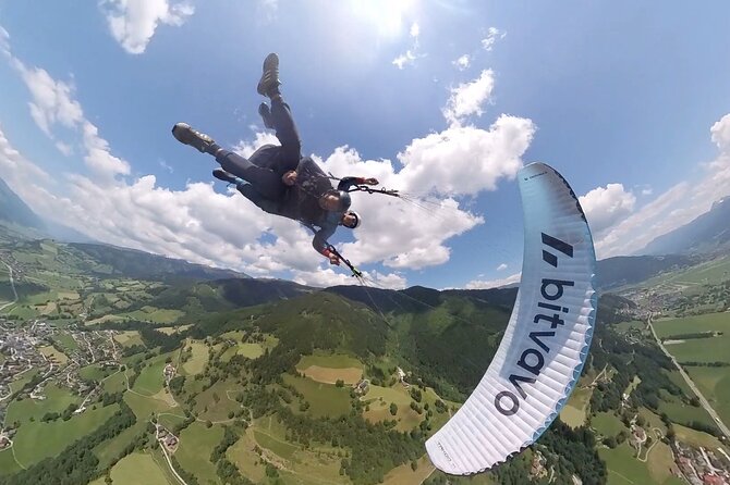 The Best Paragliding Tandem Flights in Zell am See Kaprun - A quiet glide, with rollercoaster manoeuvres if you want them