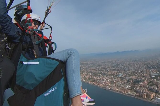 Two-seater paragliding Amalfi and Sorrento Coast Monte Faito - Landing in Castellammare di Stabia and Returning by Cable Car