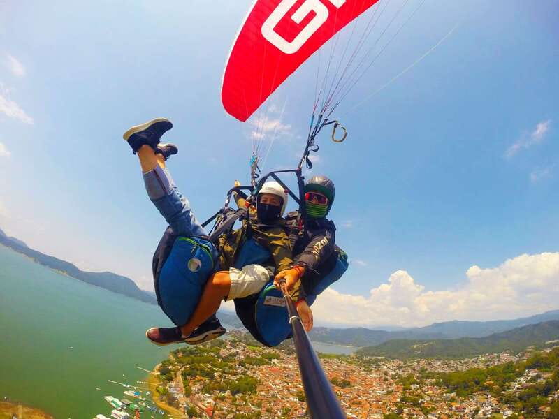 Valle de Bravo: Paragliding flight - The 15 to 20 minute flight