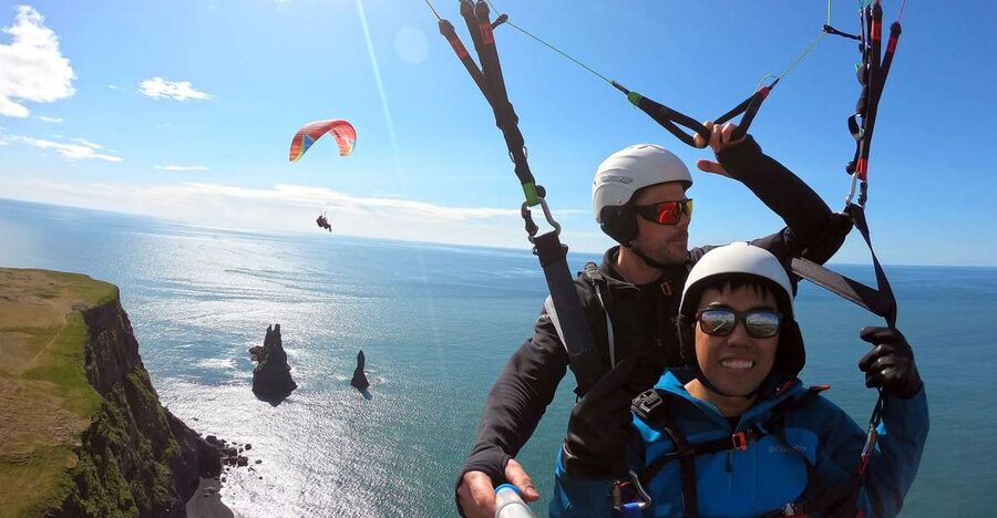 Vík: Paragliding Tandem Flight - What happens at True Adventure Iceland
