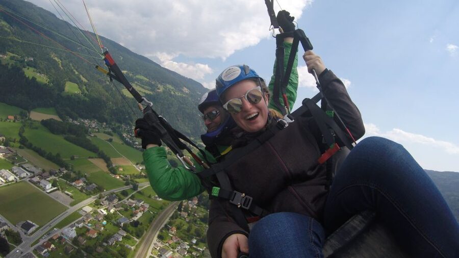 Villach/Ossiachersee: Paragliding "Action" Tandemflug - Why Gerlitzen Alpe makes a good flying base