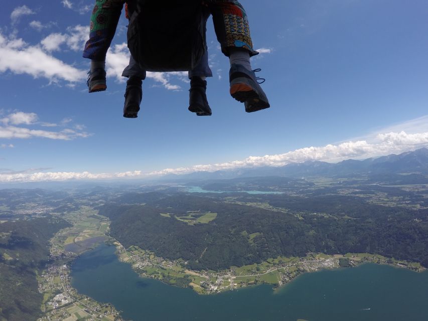 Villach/Ossiachersee: Paragliding "Action" Tandemflug - Twenty to 30 minutes above Ossiachersee