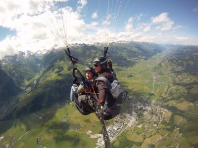 Schmittenhöhe Tandem Paragliding Flight
