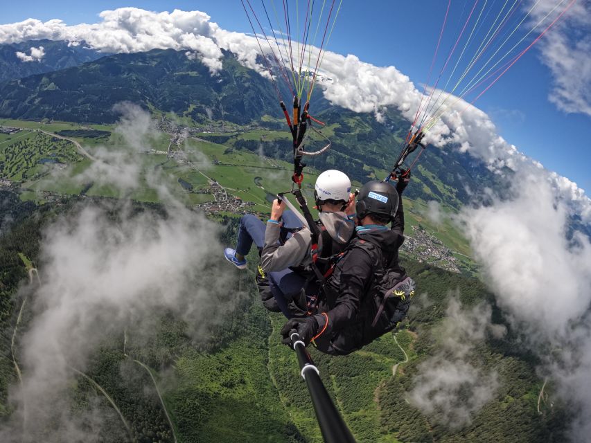 Zell am See: Schmittenhöhe Tandem Paragliding Flight - Views toward the Hohen Tauern and Großglockner