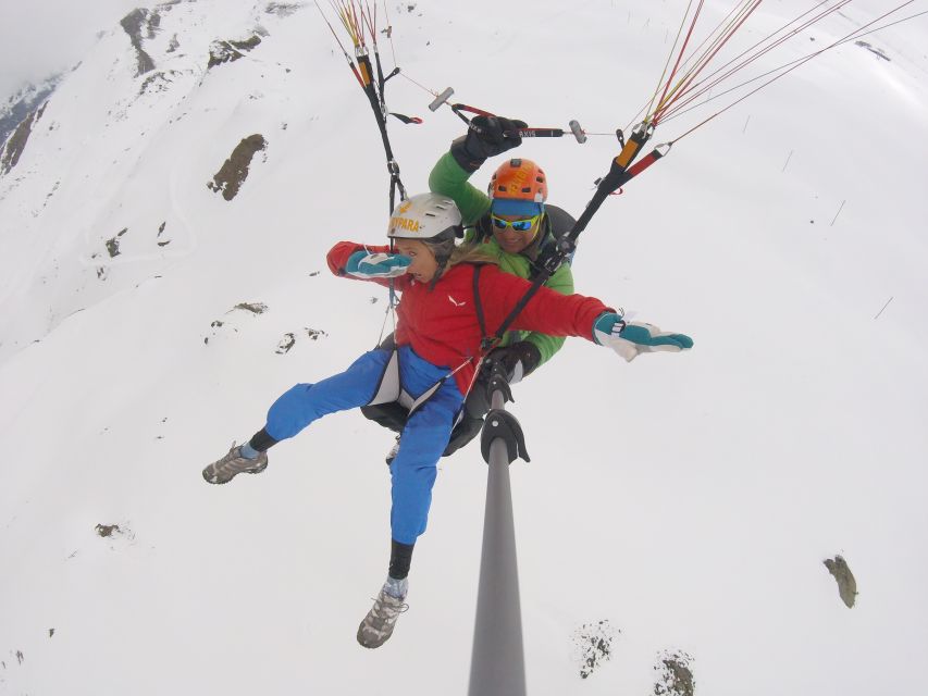 Zermatt: Paragliding Tandem Flight - Unterrothorn: A High Start With Time to Look Around